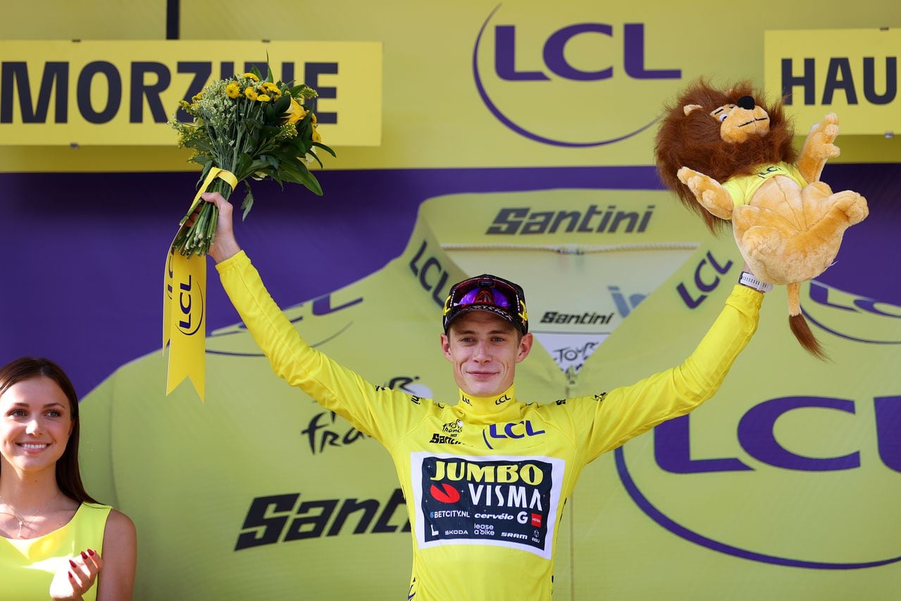 Jonas Vingegaard sigue como líder del Tour de Francia