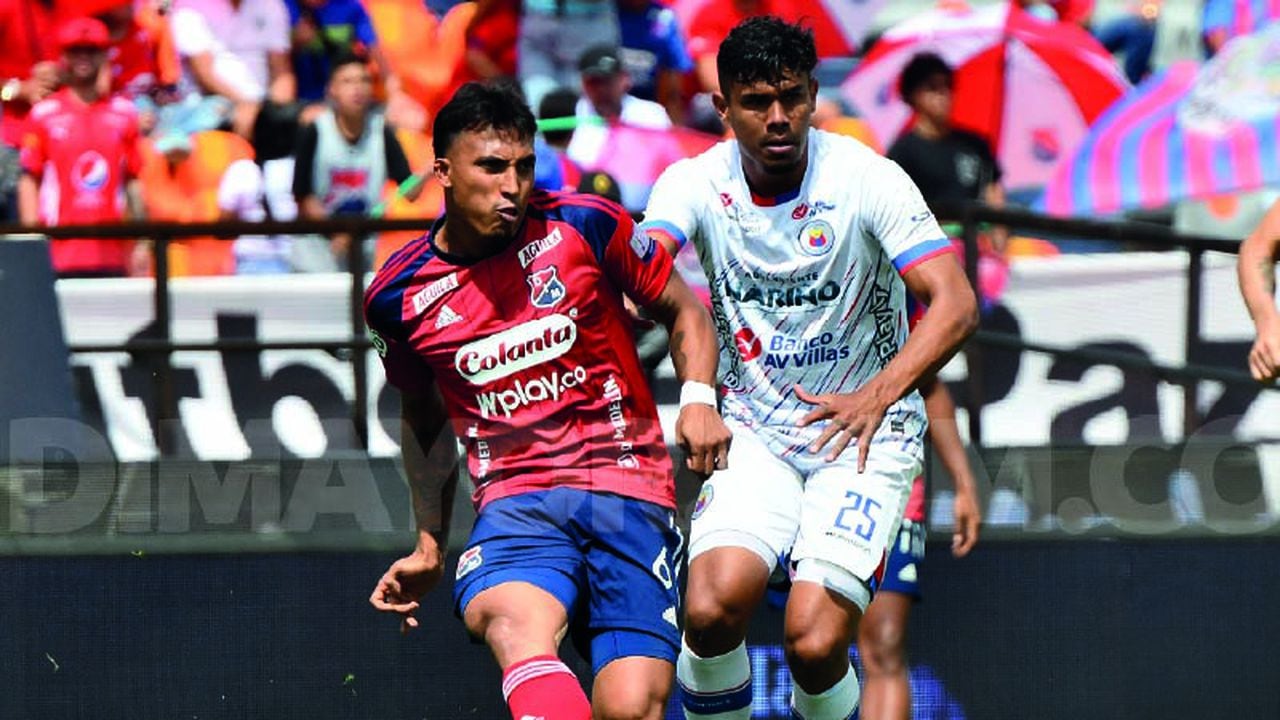 Independiente Medellín vs. Deportivo Pasto. Foto: Dimayor