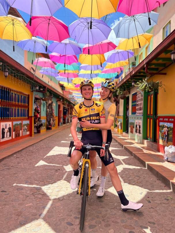 Sepp Kuss, campeón virtual de la Vuelta a España, se preparó en tierras colombianas.