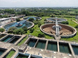 La planta de agua potable Puerto Mallarino abastece a más del 75  por ciento de habitantes en Cali.