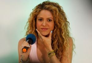 Shakira, artista colombiana.