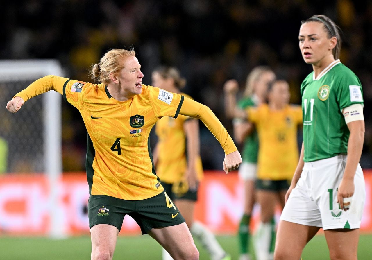 Australia derrotó a Irlanda en el primer partido de la Copa del Mundo.