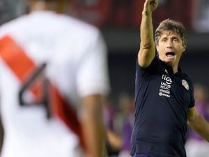Guillermo Barros Schelotto dirigió 18 partidos al mando de la Selección de Paraguay