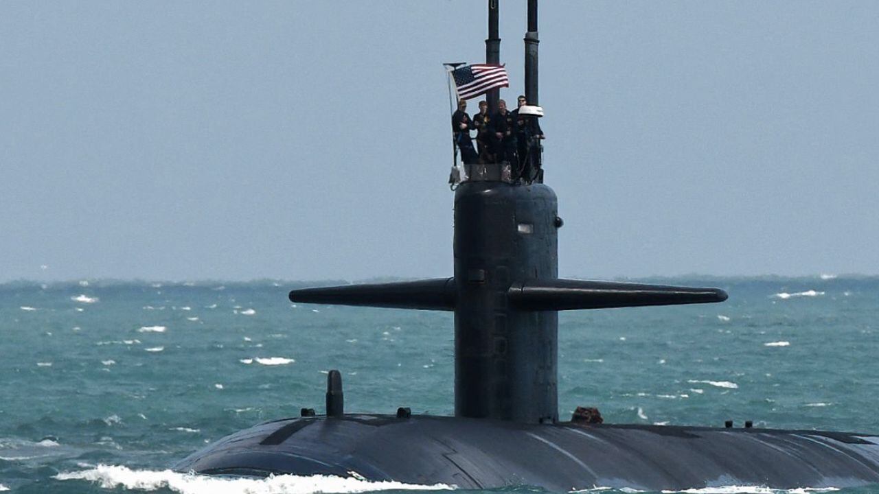 El submarino con armas nucleares llegará a Corea del Sur como apoyo de Estados Unidos, tras las constantes amenazas de Corea del Norte (foto de referencia)