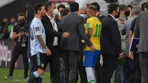 Juego Brasil vs. Argentina por Eliminatorias suspendido por las autoridades brasileñas.