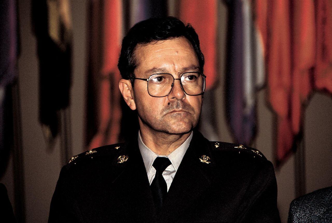 Imagen del general Jesús Armando Arias Cabrales, en 1992.
