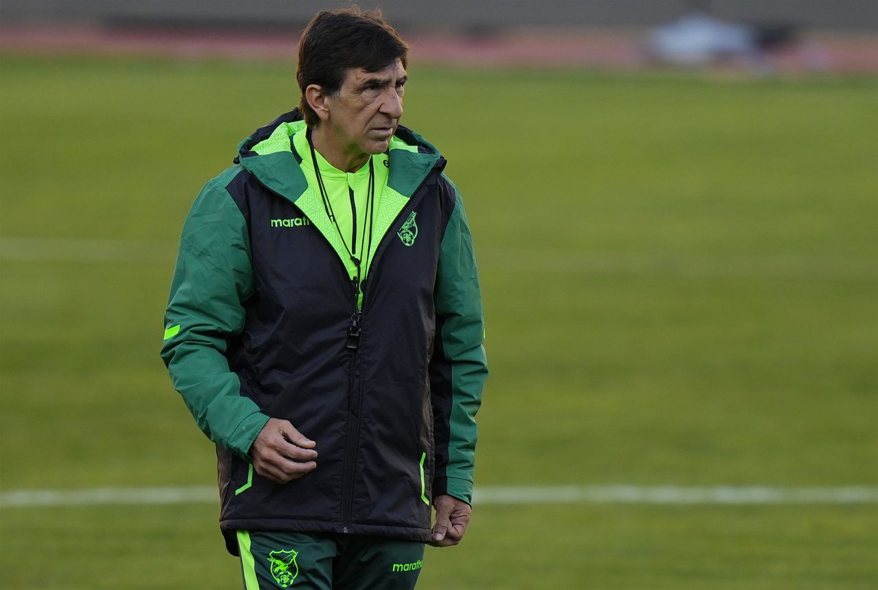 Gustavo Costas, entrenador de Bolivia.