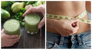 Los batidos aportan nutrientes y ayudan como complemento para bajar de peso. Foto: Getty Images. Montaje SEMANA.