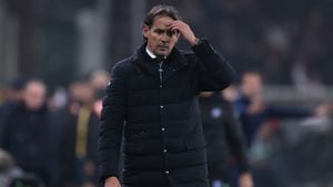 Simone Inzaghi, técnico del líder Inter de Milán.