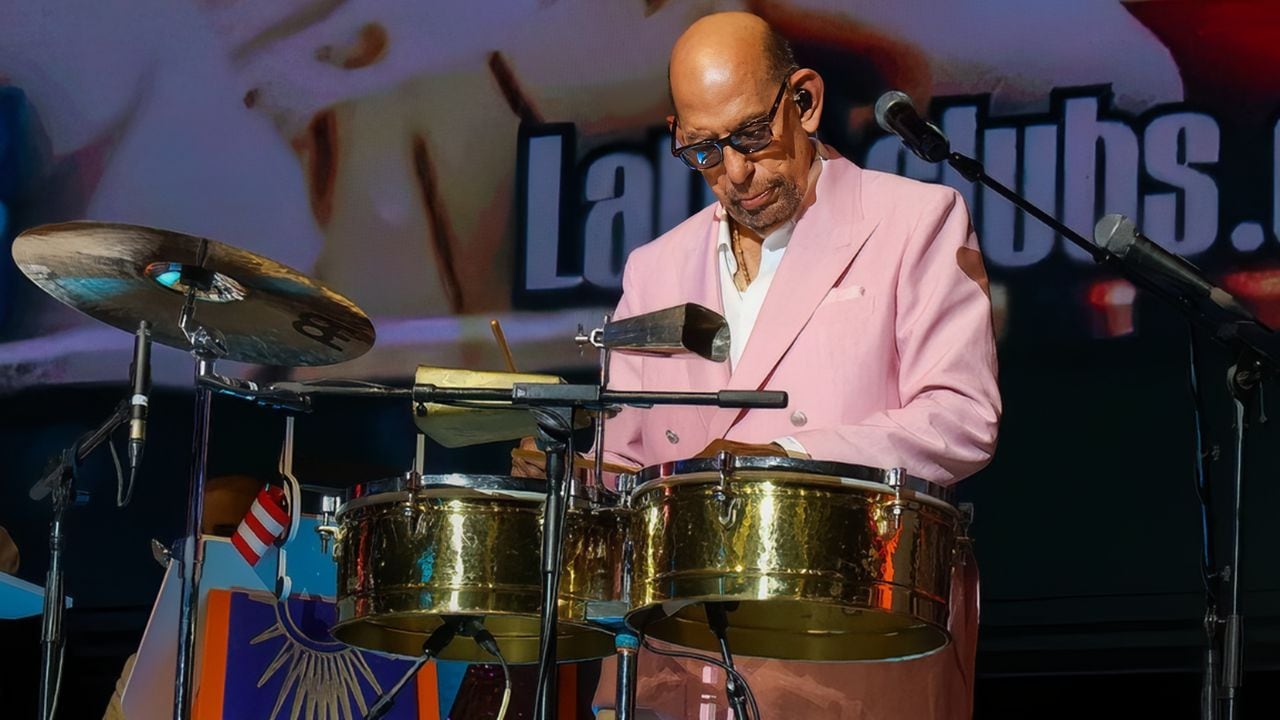El director de orquetsa y timbalero Willie Rosario, una de las grandes leyendas de la Salssa, celebró 100 años de vida en un concierto histórico en San Juan, Puerto Rico.