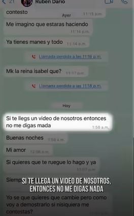 Mensajes de Rubén Lanao.