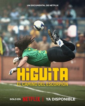 ‘Higuita: El camino del escorpión’ (Netflix).
Los seguidores del reconocido exarquero René Higuita podrán revivir sus mejores jugadas dentro y fuera de la cancha, en especial, vistiendo la camiseta de la Selección Colombia y la del Atlético Nacional.