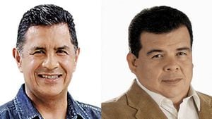 Jorge Iván Ospina y Roberto Ortiz.
