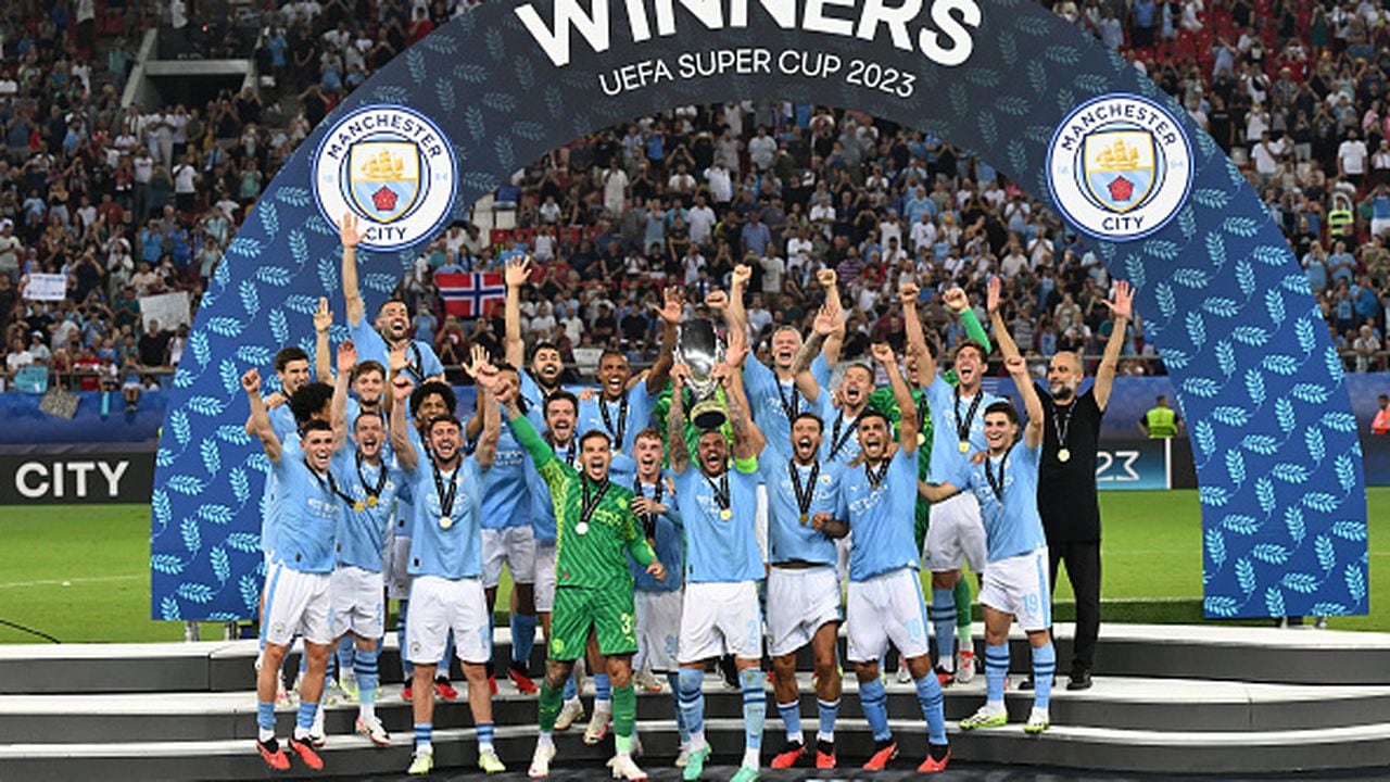 Manchester City campeón de la Supercopa