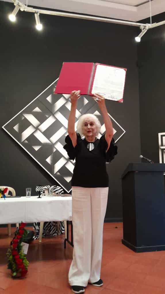 Águeda Pizarro es la actual directora del Museo Rayo y fundadora del Encuentro de Mujeres Poetas en Roldanillo.