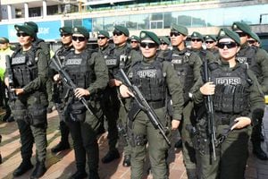 254 mujeres patrulleras de la Policía llegó al Valle del Cauca para sumarse al pie de fuerza y fortalecer la seguridad del departamento,