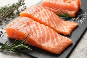 El salmón es uno de los pescados más saludables.