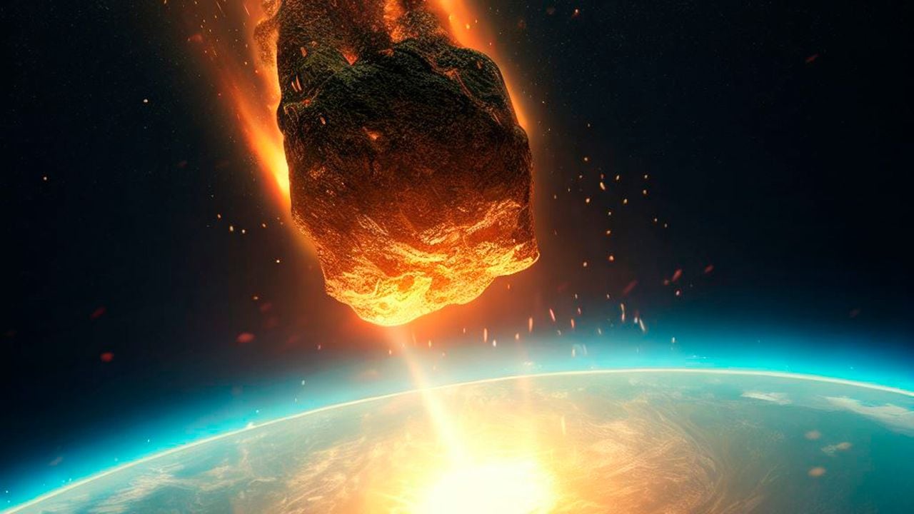 Un meteorito golpeó la Tierra y alteró la geografía de una zona del planeta.
