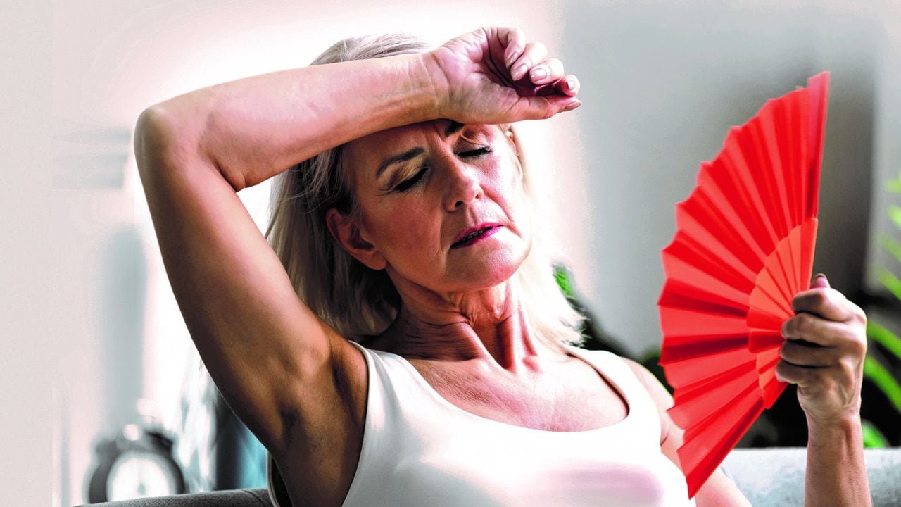Los llamados “calores” o “fogajes” se dan en un 70 % del grupo de mujeres en menopausia.