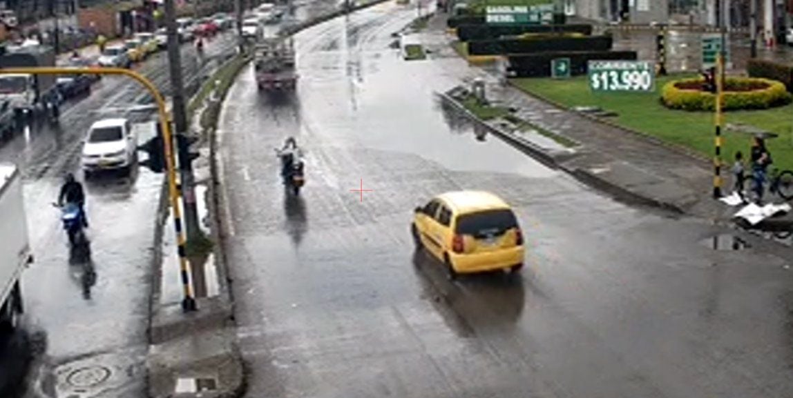 Las lluvias han generado problemas en la movilidad.