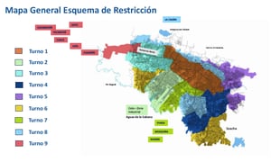 Restricción agua Bogotá