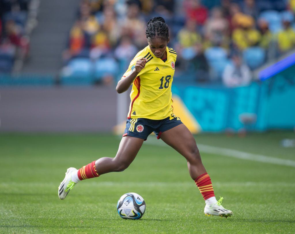 SYDNEY, AUSTRALIA - JULY 25: Linda Caicedo of Colombia in action during the FIFA Women's World Cup Australia & New Zealand 2023 Group H match between Colombia and Korea Republic at Sydney Football Stadium on July 25, 2023 in Sydney, Australia. (Photo by Joe Prior/Visionhaus via Getty Images)