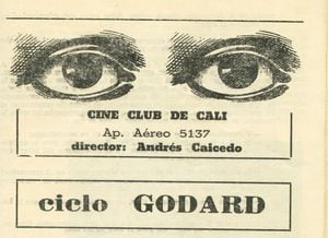El sábado 10 de abril de 1971, a las 12:30 del mediodía, el Cine Club de Cali empezó su historia con la película 'Iban por lana', de Jean Luc Godard.