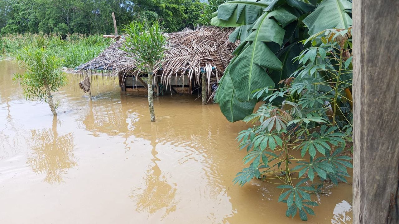 Fuertes afectaciones en varios municipios por las lluvias registradas.