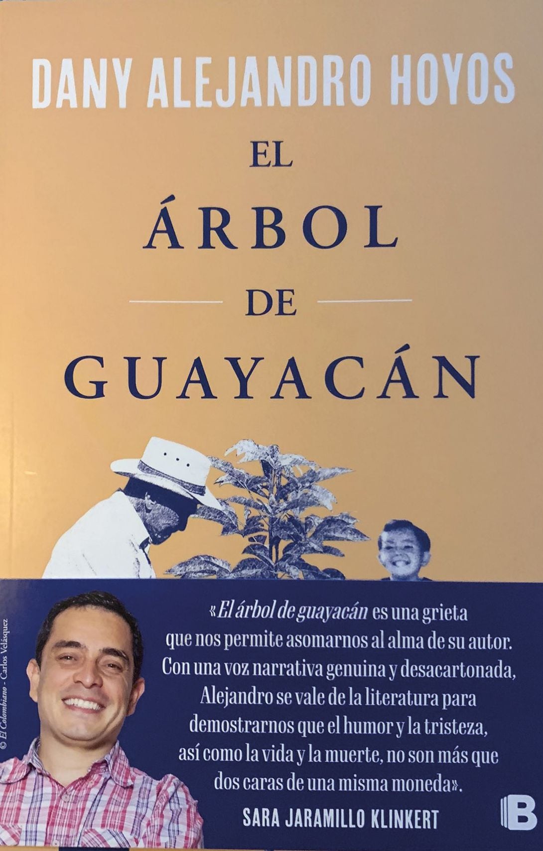 ‘El árbol de guayacán’,  bajo la firma de Dany Alejandro Hoyos, no es un libro de humor. Es una historia sobre el dolor del duelo que vivieron millones de personas a las que el Covid-19 les arrebató a sus familiares, y un homenaje a los campesinos del país.