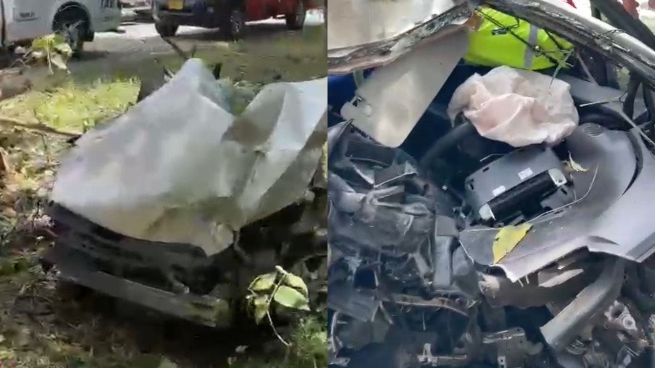 El accidente en la vía Palmira - El Cerrito ocurrió este 7 de mayo.