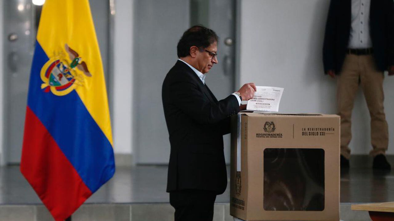 Votación Presidente Gustavo Petro en Bogotá