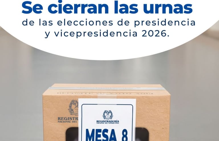 El registrador Hernán Penagos aseguró plenas garantías de transparencia tras el cierre de las mesas de votación.