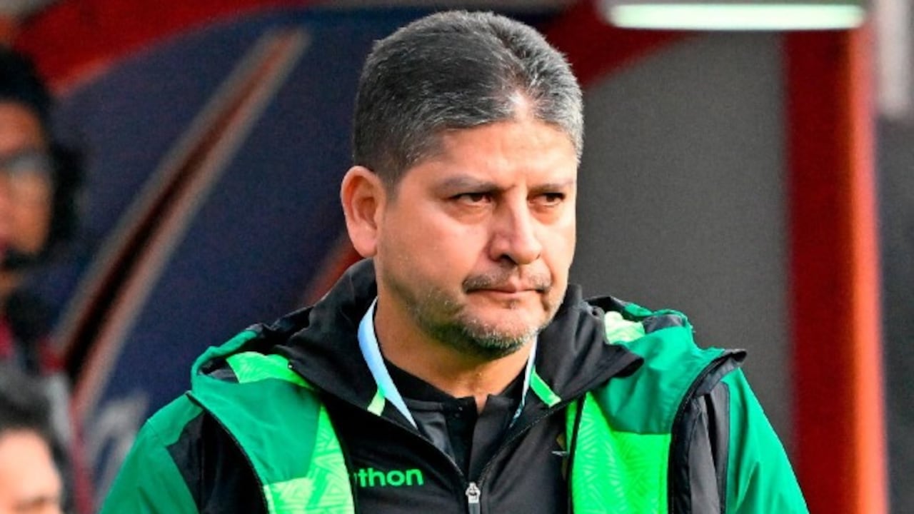 Óscar Villegas, técnico de la Selección de Bolivia