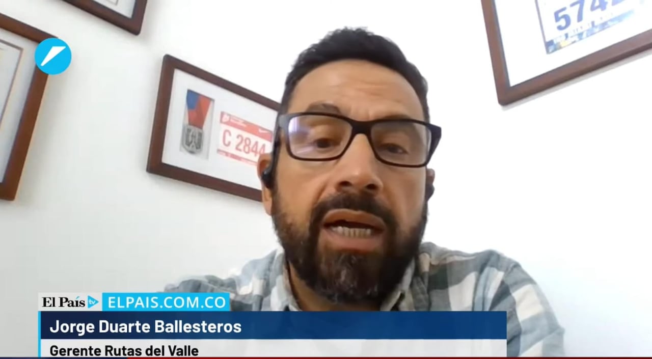 Jorge Duarte, gerente de Rutas del Valle.