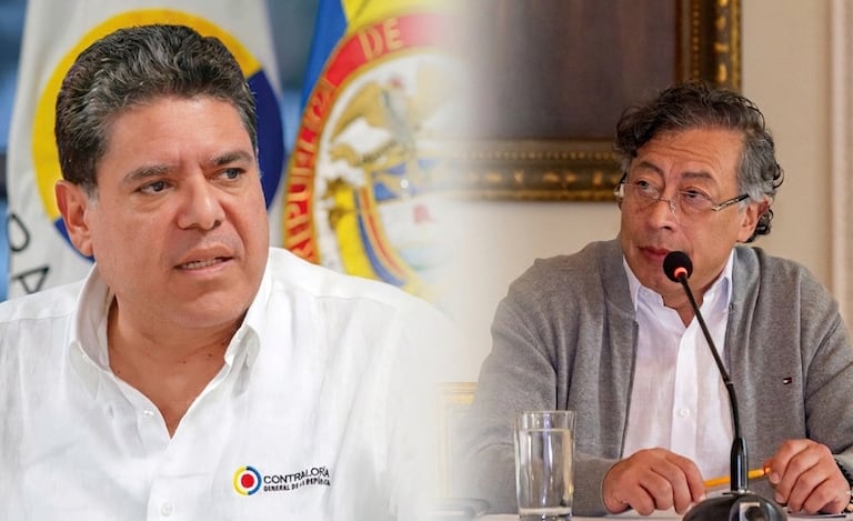 Gustavo Petro rechazó las advertencias de la Contraloría y defendió la gestión del Gobierno sobre las EPS intervenidas.
