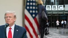Renuncian directivos de la BBC tras polémica por imágenes manipuladas de Donald Trump