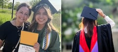 Elena Talingo, de 19 años, se graduó rápidamente.