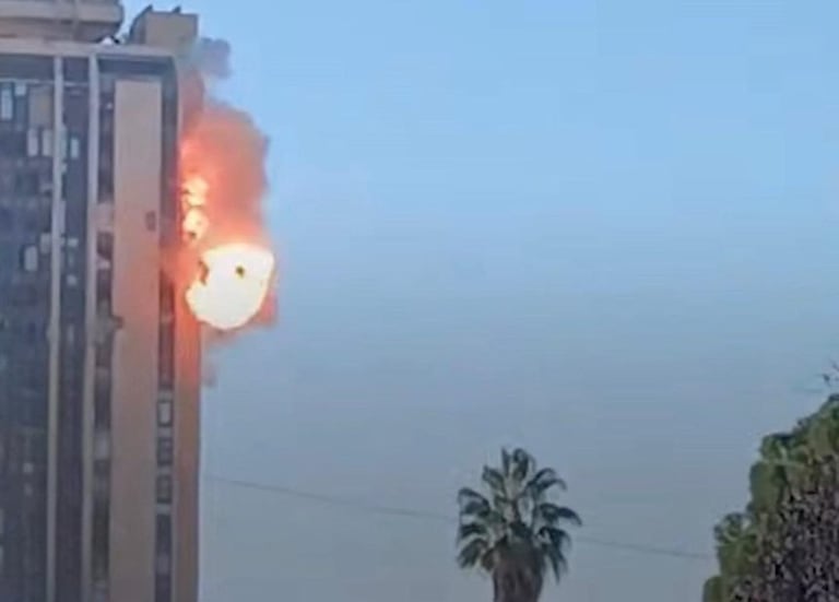 Ataque con dron en Siria