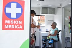 Unidad móvil médico-odontológica en Cali.