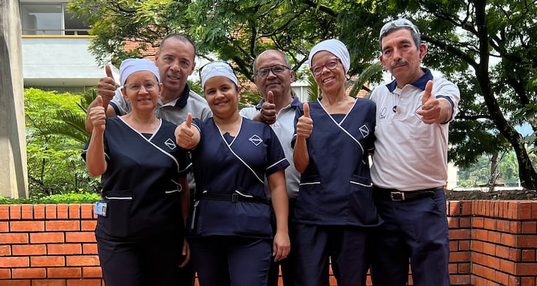 Colaboradores de Diamante hacen parte de los equipos que fortalecen la operación de servicios de limpieza y mantenimiento en distintas regiones del país.