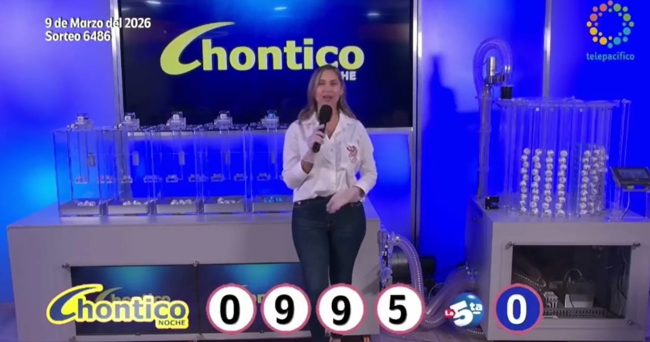 Resultados de Chontico Noche este 9 de marzo
