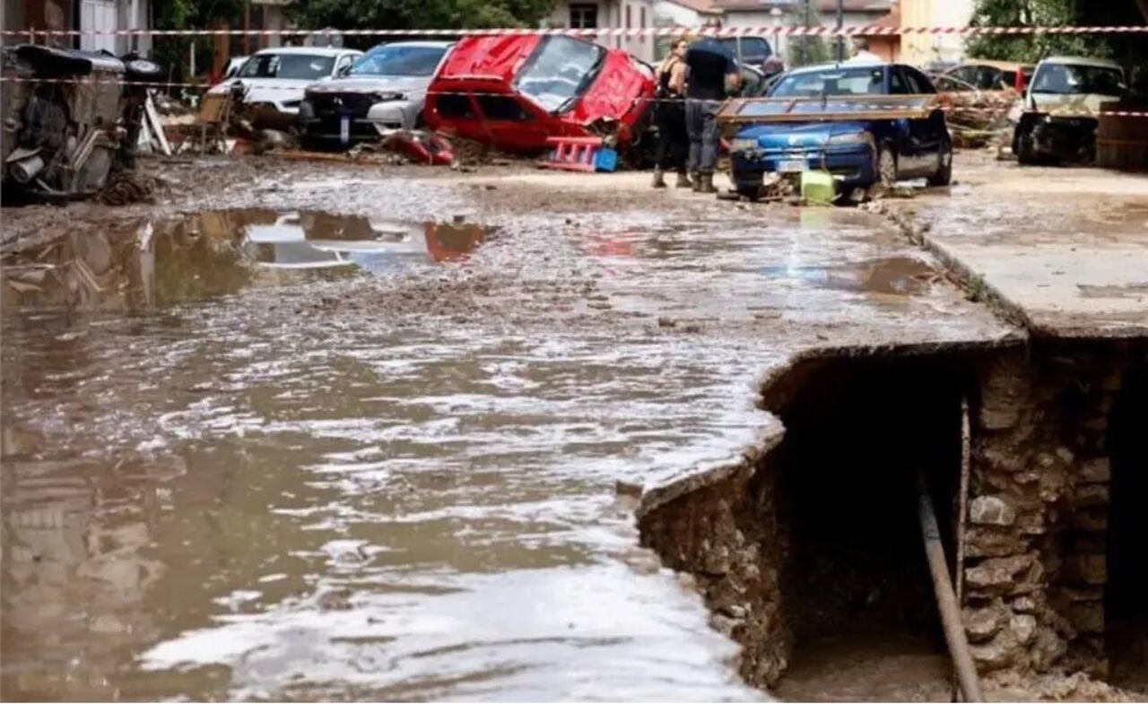 Las unidades de bomberos, apoyadas por equipos caninos, maquinaria pesada y grupos especializados como USAR, trabajan entre los escombros.