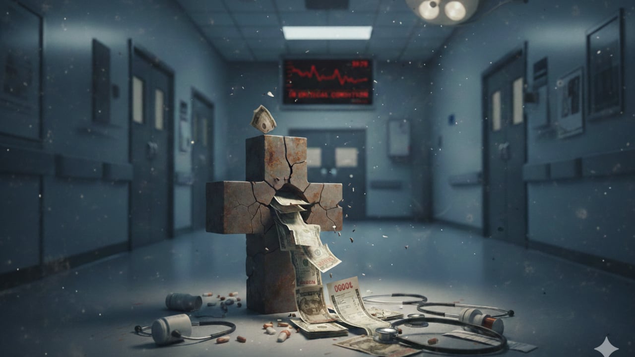 El déficit del sector salud sigue aumentando, tanto en EPS como en clínicas. Foto: Creado con Gemini IA