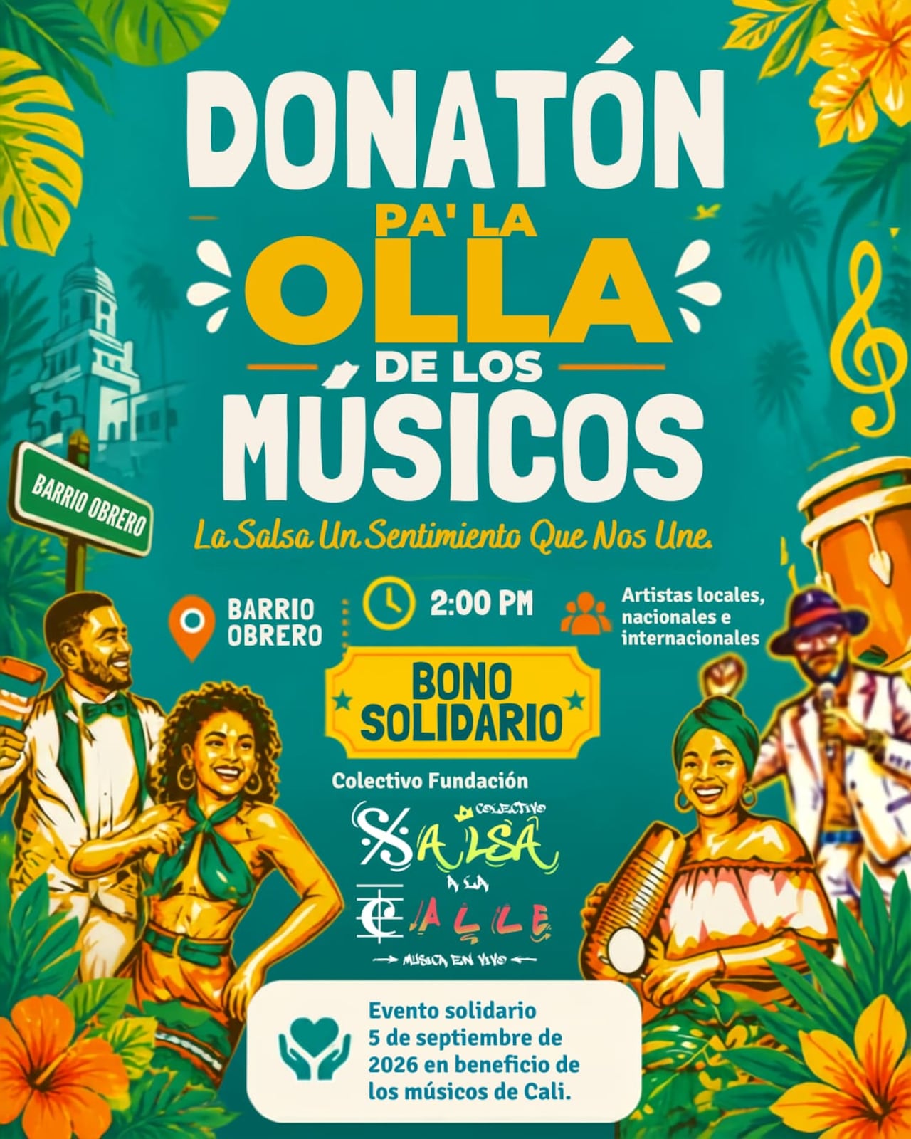 "La música y los músicos de Cali hoy más que nunca nos necesitan": el llamado de un sector que vive del sonido y hoy enfrenta el olvido laboral.