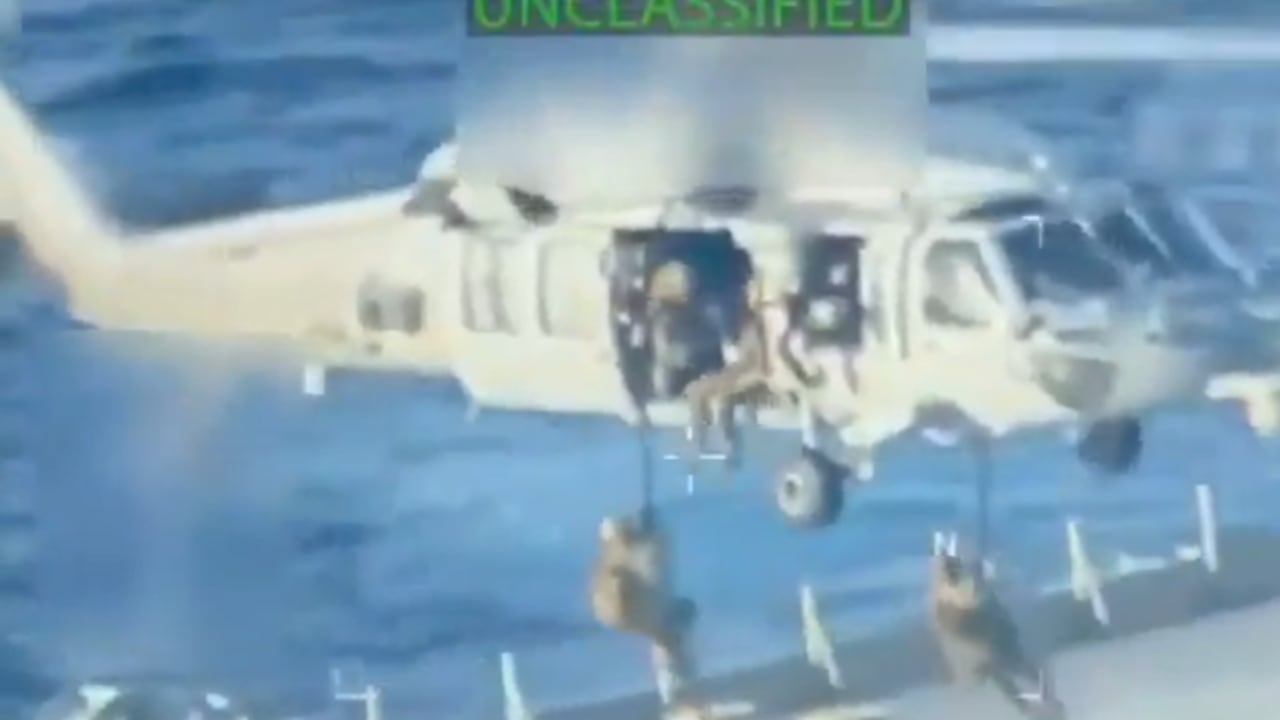 Operativo contra buque perolero de Venezuela.