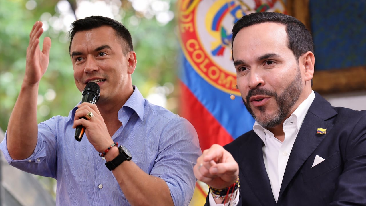 Daniel Noboa y el candidato presidencial colombiano Abelardo de la Espriella dialogaron sobre comercio, seguridad y energía, encuentro en el que se anunció la apertura comercial entre Ecuador y Colombia.