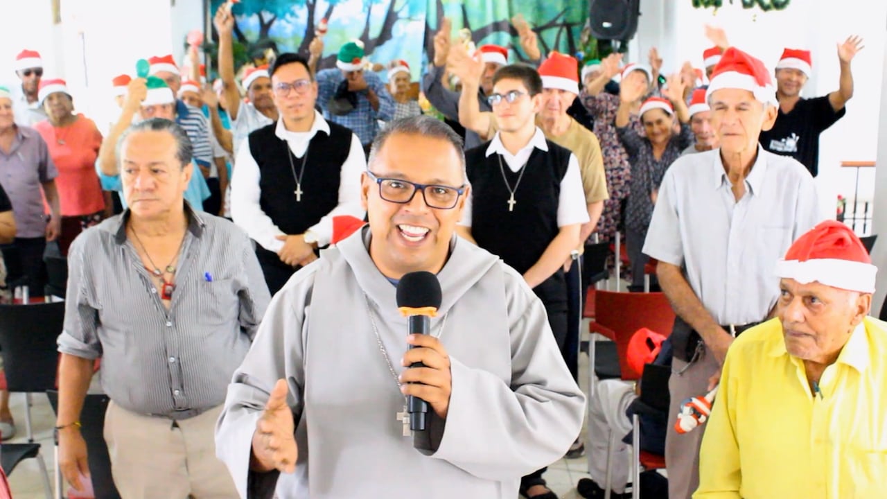 Así se vivió el día 7 de la novena de aguinaldos.