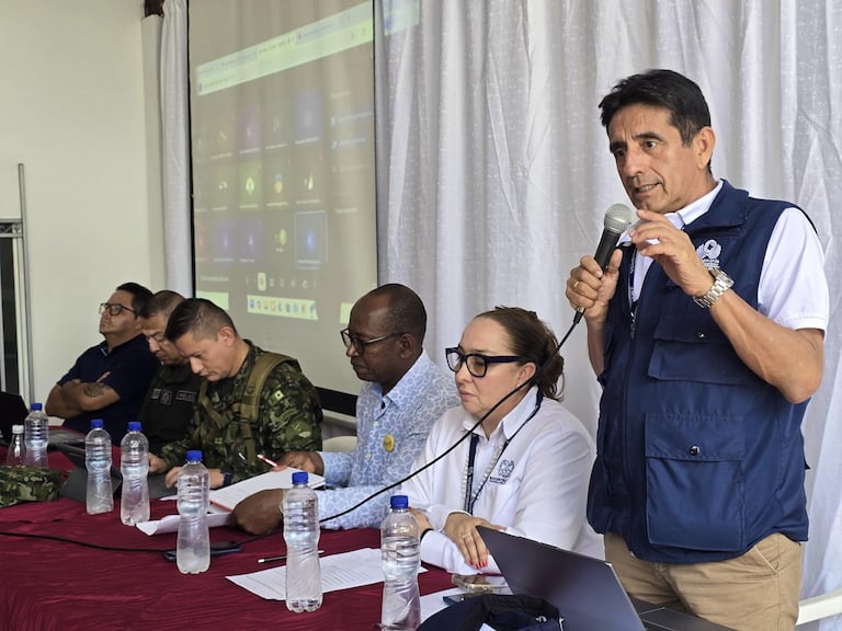 Autoridades departamentales, organismos de control y Fuerza Pública participaron en la Comisión Electoral de Seguimiento realizada en el municipio de El Patía, Cauca.