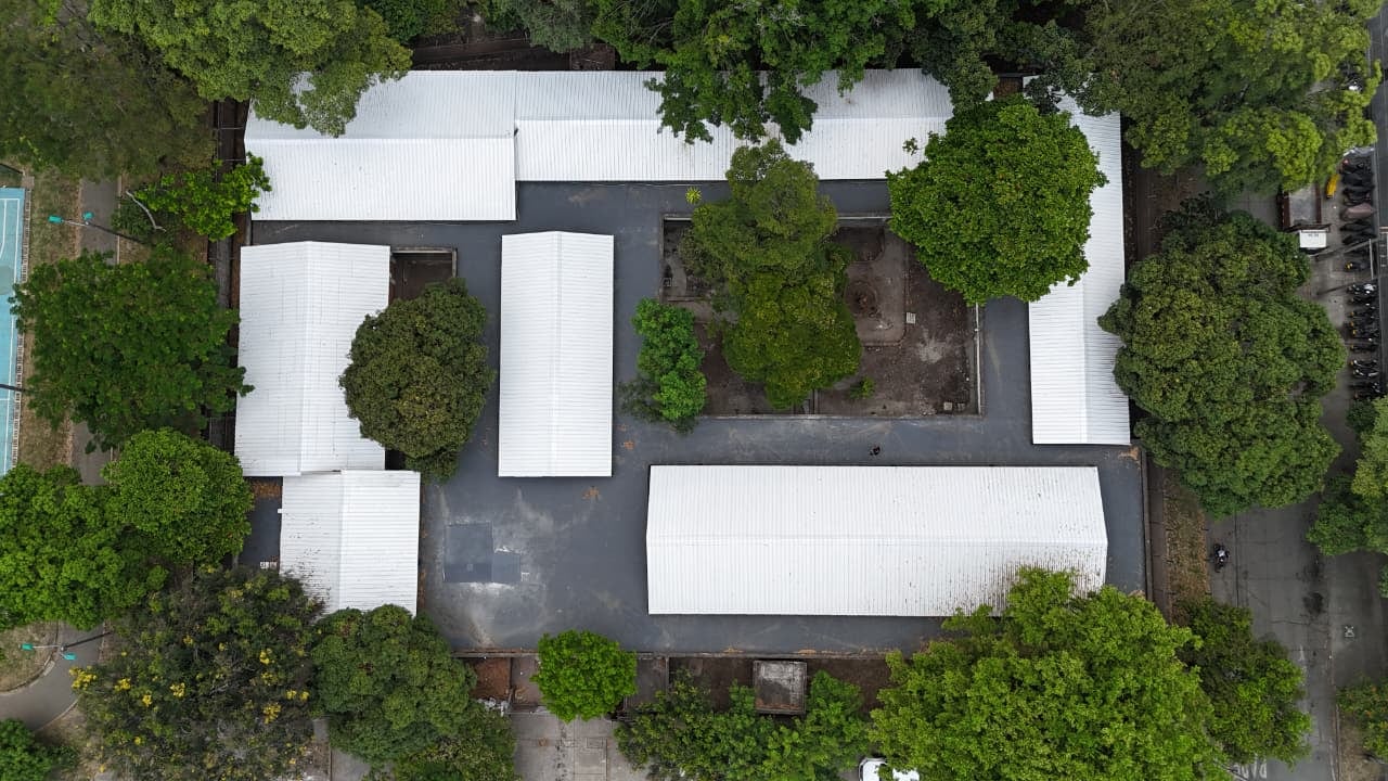 La cubierta del lugar ya está totalmente cambiada.