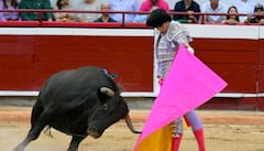 El español Marco Pérez, triunfador en Cañaveralejo durante la tarde de su debut.